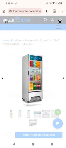 Refrigeração comercial e residencial
