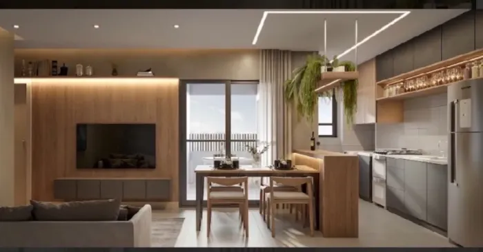 Apartamento 2 e 3 dormitórios com suite e varanda gourmet