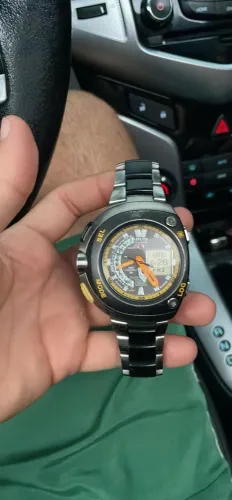 Relógio Citcen Meia Lua pulseira Mista 