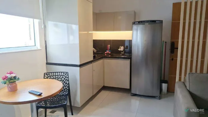 Apartamento 1 quarto mobiliado à venda no Serra