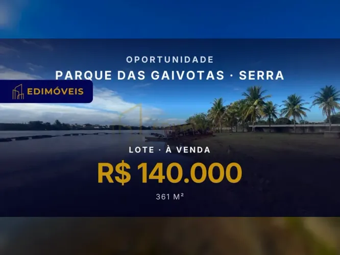 Parque das Gaivotas: Lote perfeito para sua casa de praia!