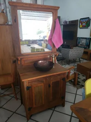 Armário Demolição Para Lavabo com Espelho