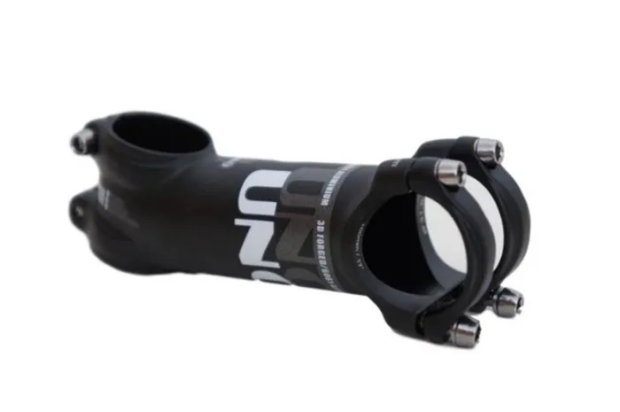 Mesa Bike Uno AS025 31.8mm 7º ou 17º graus Inclinação Preta Super Leve Medidas 4329