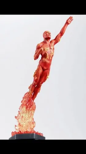 Human Torch Bowen Designs Versão Action Quarteto Fantástico 