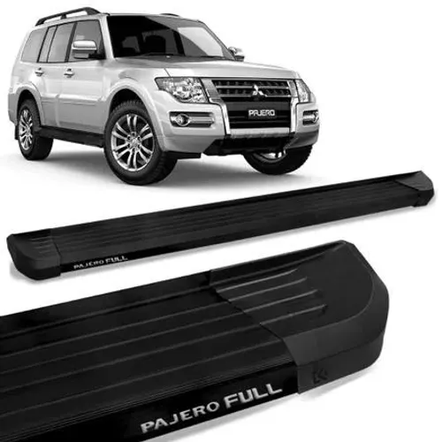 Estribo Mitsubishi Pajero Full - Alumínio Preto - CK179