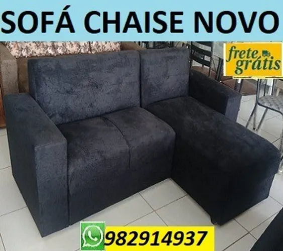 Peça Ja e Receba No Mesmo Dia!!Sofa Chaise Novo Com Frete Gratis!!