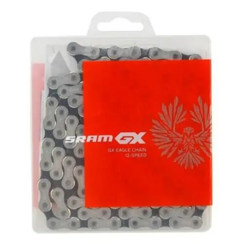 Corrente Bicicleta Sram GX Eagle 12v 126 Elos com Powerlock 263 gramas 2764