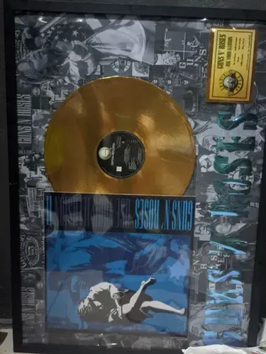 Quadro colecionável Guns n roses 