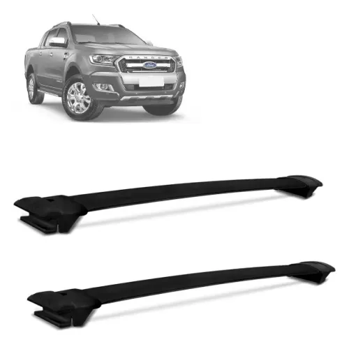 Rack Travessa de Tetoo Ford Ranger 2013 - Slim Preto - Projecar