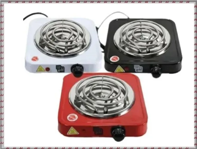 Fogareiro Elétrico 1 Boca - Portátil 1000 w - 220 volts