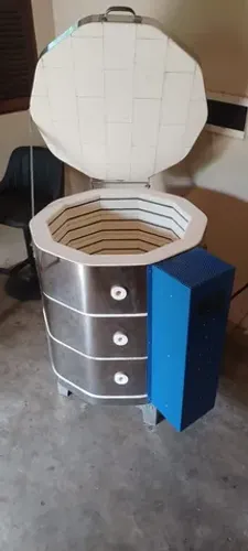 Forno elétrico para cerâmica Stecno SS195