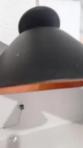 ? À Venda: Luminária Pendente Meia Lua 50 - Rei da Iluminação ?