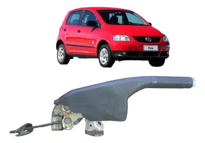Manopla Freio De Mão Volkswagen Spacefox 03/14 6q0711461