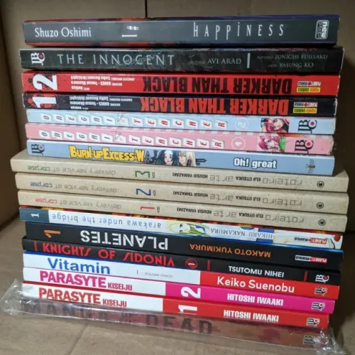 Mangás Raros Diversos JBC Panini NewPop Conrad - LER A DESCRIÇÃO
