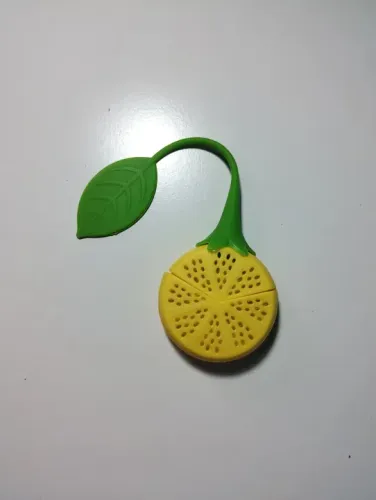 Infusor de silicone para Chá, formato Limão 