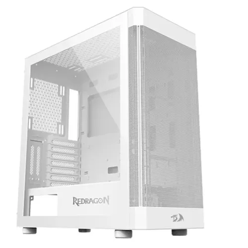 Gabinete Gamer Aeroglass White *Sem Fan Led* - ATX, Micro-ATX e Mini-ITX - WZetta