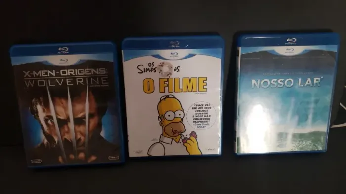 Blu-Ray Lote com 3 filmes