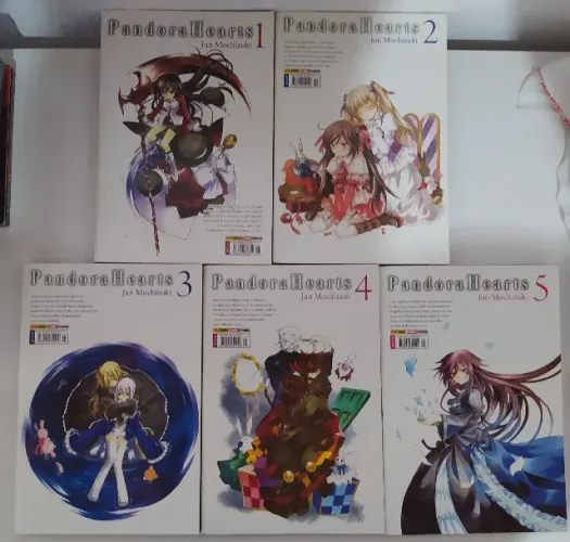 Mangá Pandora Hearts vol. 2 e 3