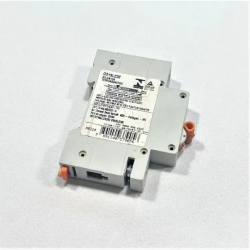 Disjuntor Termomagnético GE Din 1x32 Monopolar C32 Monofásico Unipolar