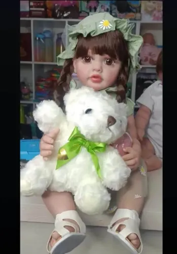 Bebê Reborn Boneca Menina