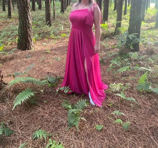Vestido madrinha / formatura pink usado 1x