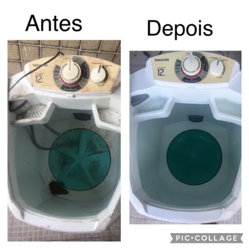 Serviço máquina de lavar roupa 