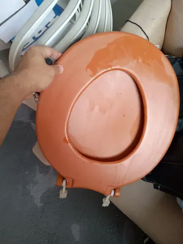 Assento de vaso sanitário desapego 