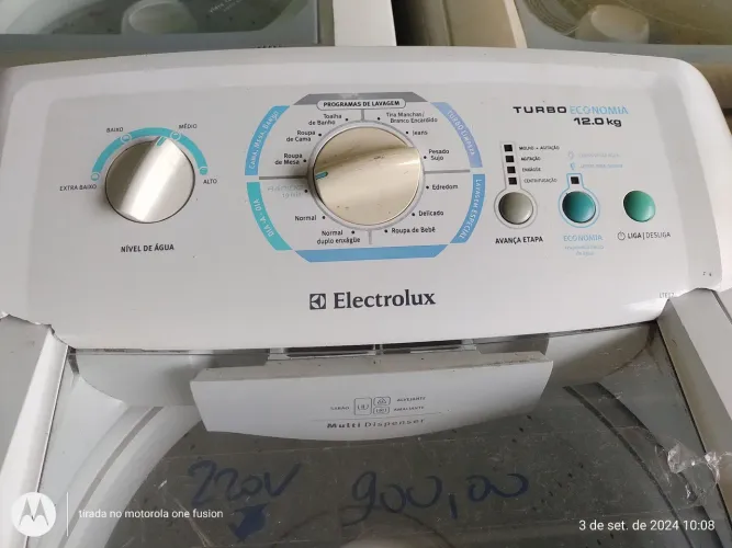LAVADORA ELECTROLUX LTE12 220V