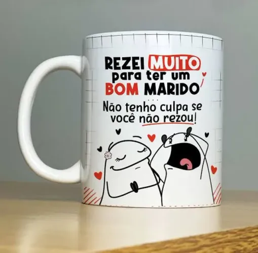 Caneca de Porcelana Personalizada