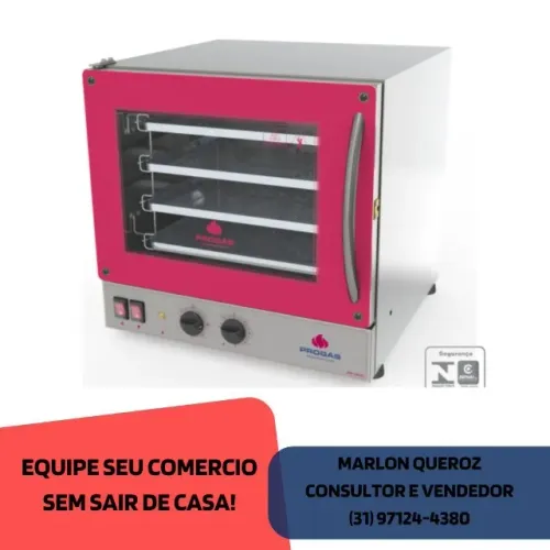 Forno Fast Oven Progas Turbo Eletrico