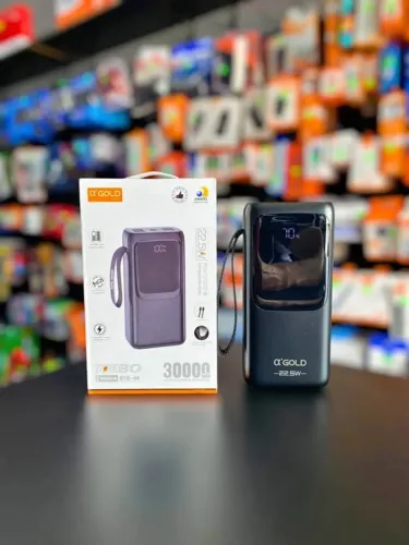CARREGADOR PORTÁTIL GOLD TURBO 30.000 MAH BTE-46