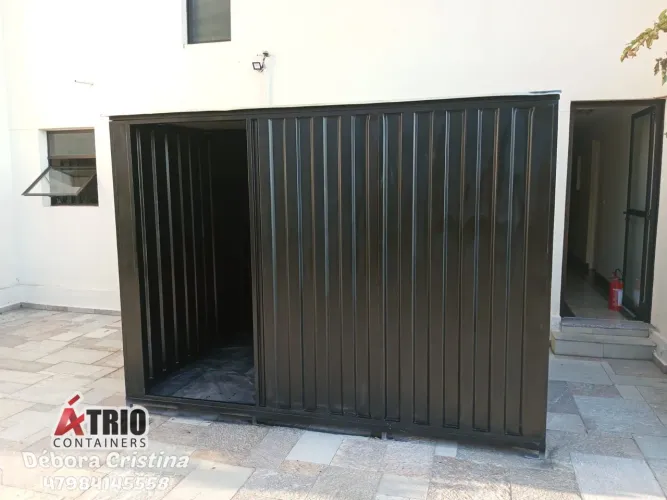 Container loja desmontável opções diversas
