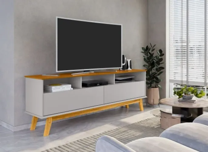 Rack Bancada grande Estilo Retrô ( Montagem grátis) 