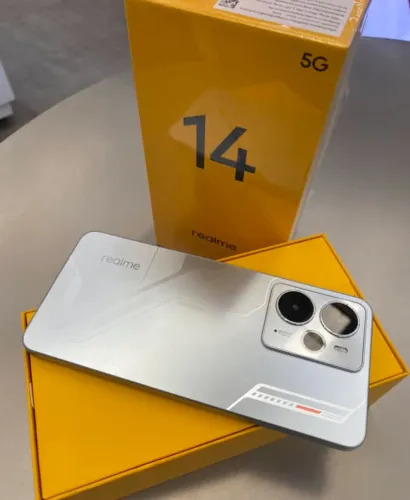 Realme 14 5g smartphone versão global  08gb 256gb snapdragon 6 gen Entregamos 