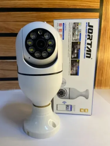 Câmera 360° de Lâmpada Jortan 