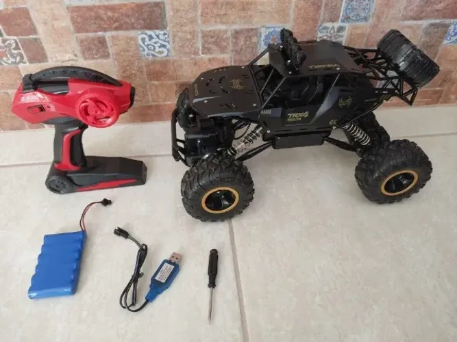 Carrinho de Controle Remoto 4x4 Buggy Grande 37 cm