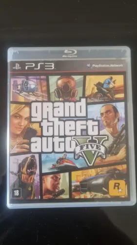 Jogo GTA V PS3 Mídia Física Original Impecável Usado