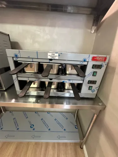 Conservador de proteína 6 Cubas inox - Red Chameleon