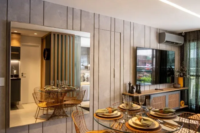 Apartamento com 1 dormitório à venda, 56 m² por R$ 765.468 - Mucuripe - Fortaleza/CE