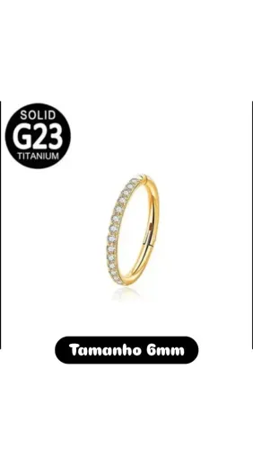 Piercings em titânio (peças únicas!!!)