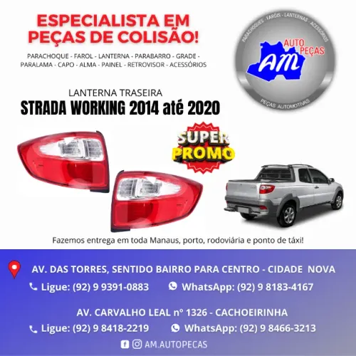 lanterna strada 2014 até 2019