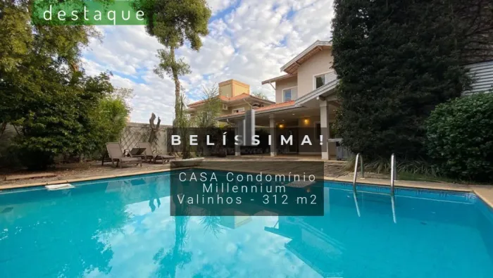 CASA CONDOMÍNIO MILLENNIUM VALINHOS VENDA