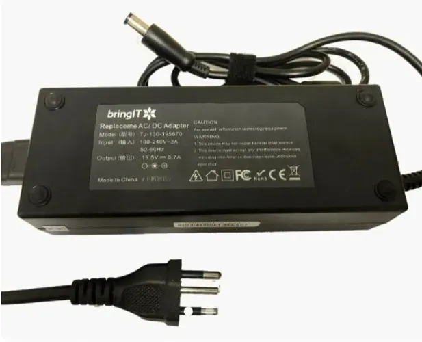 Fonte bringIT para Notebook compatível com Dell (130w - 19.5v 6.7a)