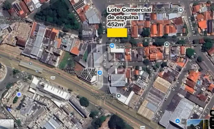 Terreno no Setor dos Funcionários. codigo: 121114