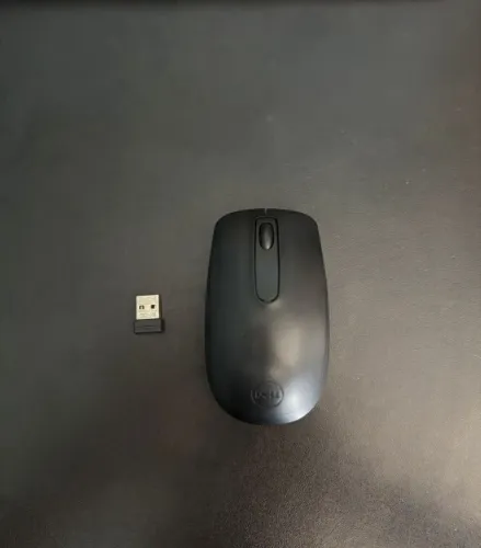 mouse sem fio dell 2.4ghz - wm118