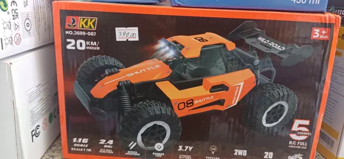 Carrinho de controle remoto Wild Road Shuttle