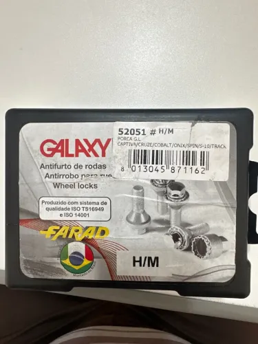 Galaxy Antifurto de Rodas - Captiva, Cruze, Cobalt e outros