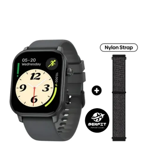 Smartwatch Zeblaze Gts 3 Com Gps Tela Ips + Pulseira Extra