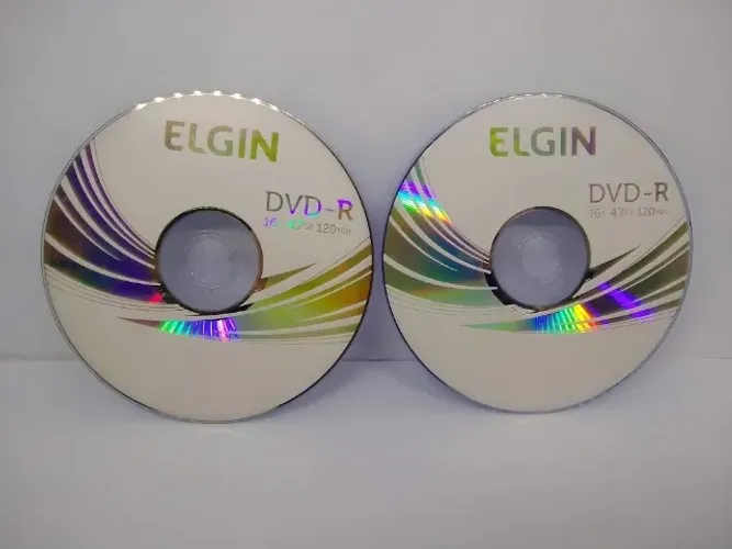 Kit 2 Dvd-r Virgem 4.7 Gb Elgin