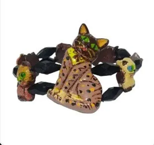 Bracelete Gatos em porcelanato 